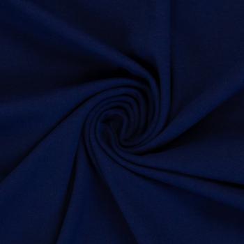 Piquejersey Uni Dunkelblau by Swafing 